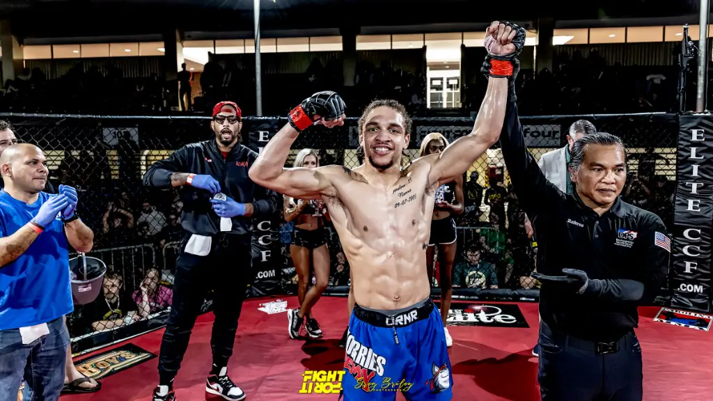 Majid Corbett celebrates a win
